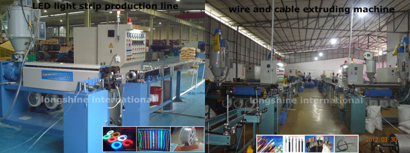 Plastic Extruder for LED Light Pipe Making Machine