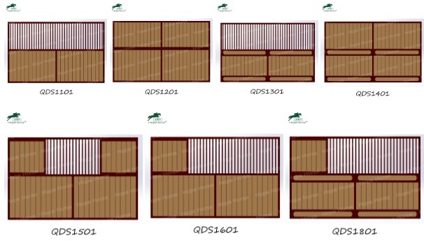 Bamboo Horse Stalls and Sliding Doors Horse Stables