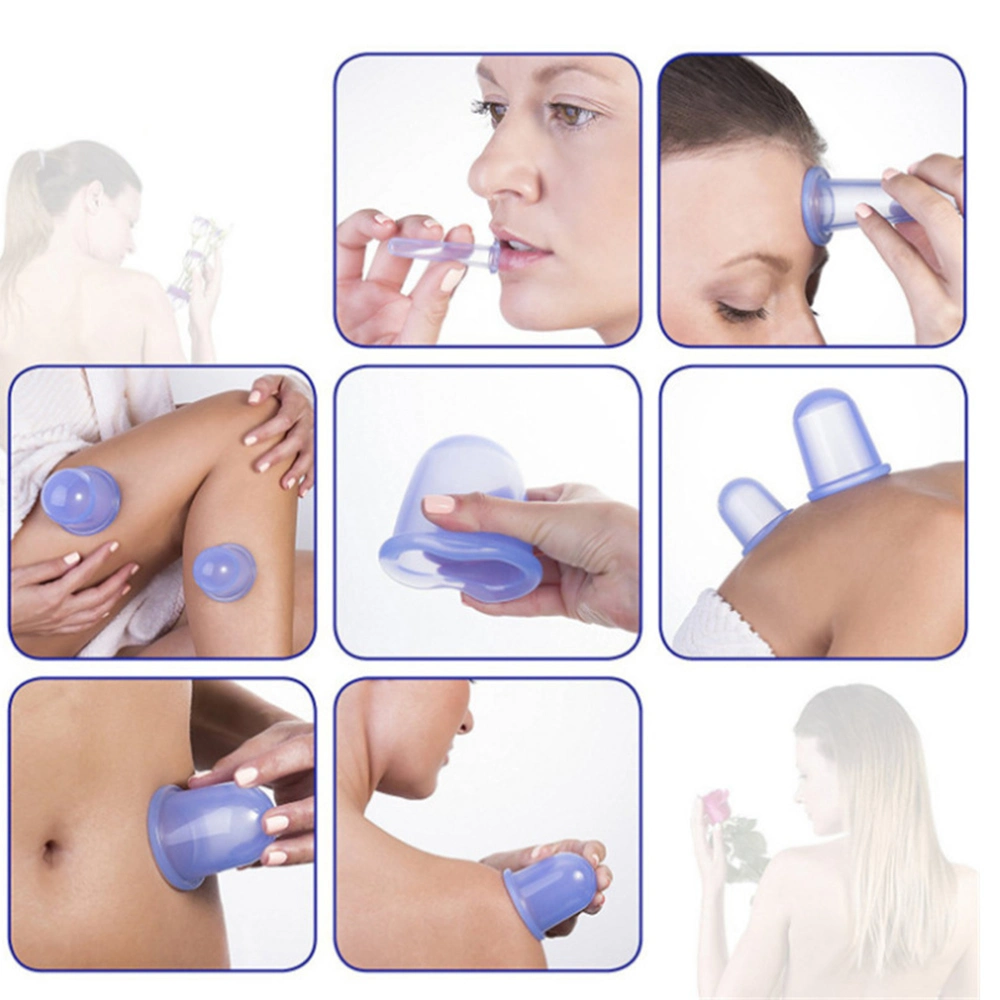 Facial Massage Silicone Massager Cupping