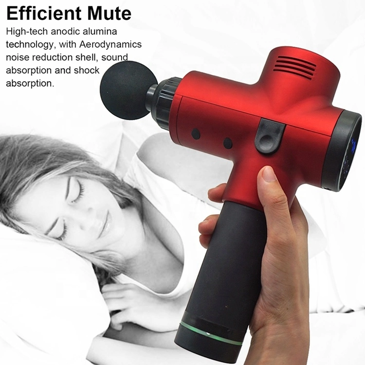 2020 New Product Body Massage Deep Pressure Relieve Massage Gun Gym Body Muscle Therapy Massage Gun