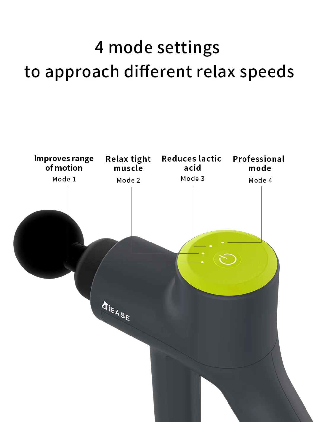 2020 Body Muscle Relax Massage Gun Handheld Percussion Massager Deep Tissue Massage Equipment