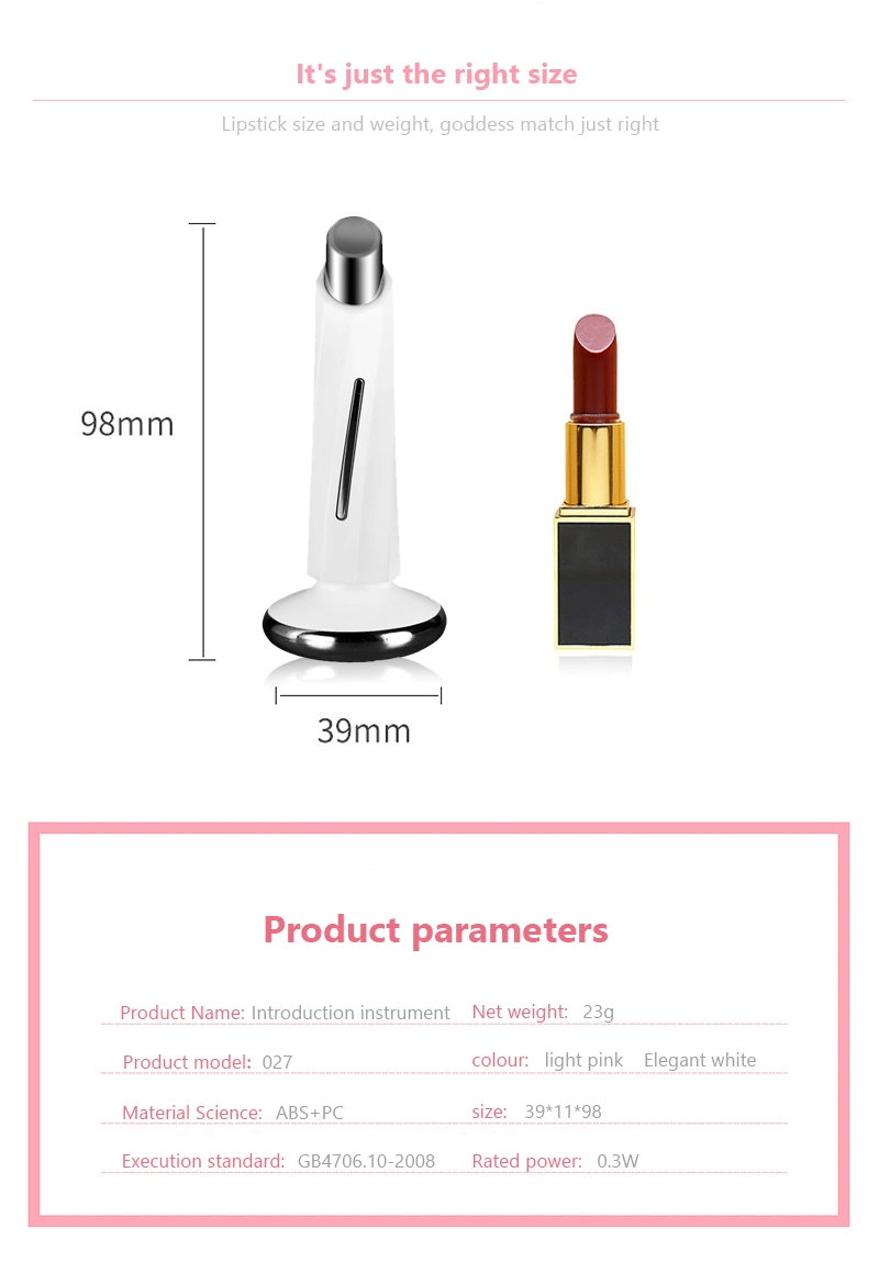 Customized Mini Portable Electric Face Eyes Skin Beauty Importer Massager for Anti Aging
