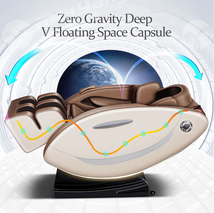 Meiyang 8d Electric Zero Gravity Full Body Massage Chair with Foot Rollers Bluetooth Music Chair Massage