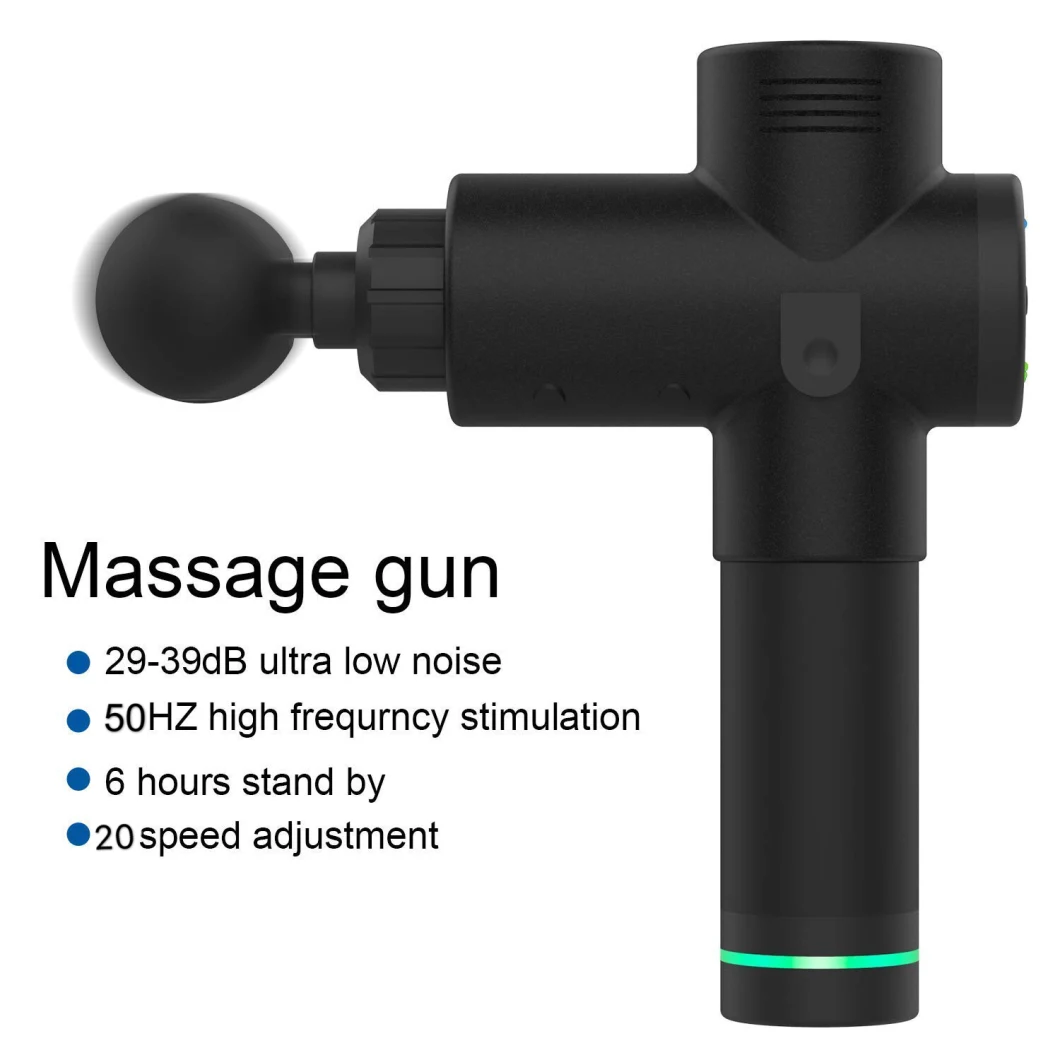 2020 New Product Body Massage Deep Pressure Relieve Massage Gun Gym Body Muscle Therapy Massage Gun