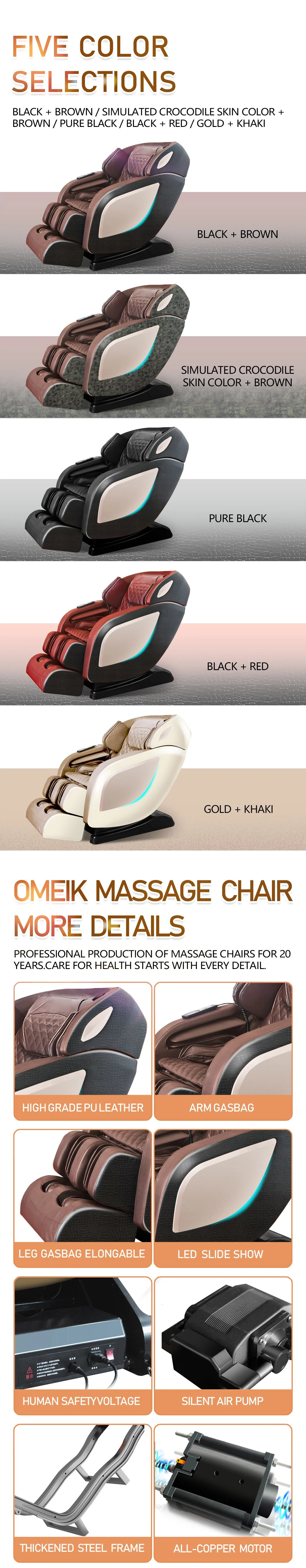Best Full Body Massager SL Track 3D Recliner Massage Equipment at Low Price