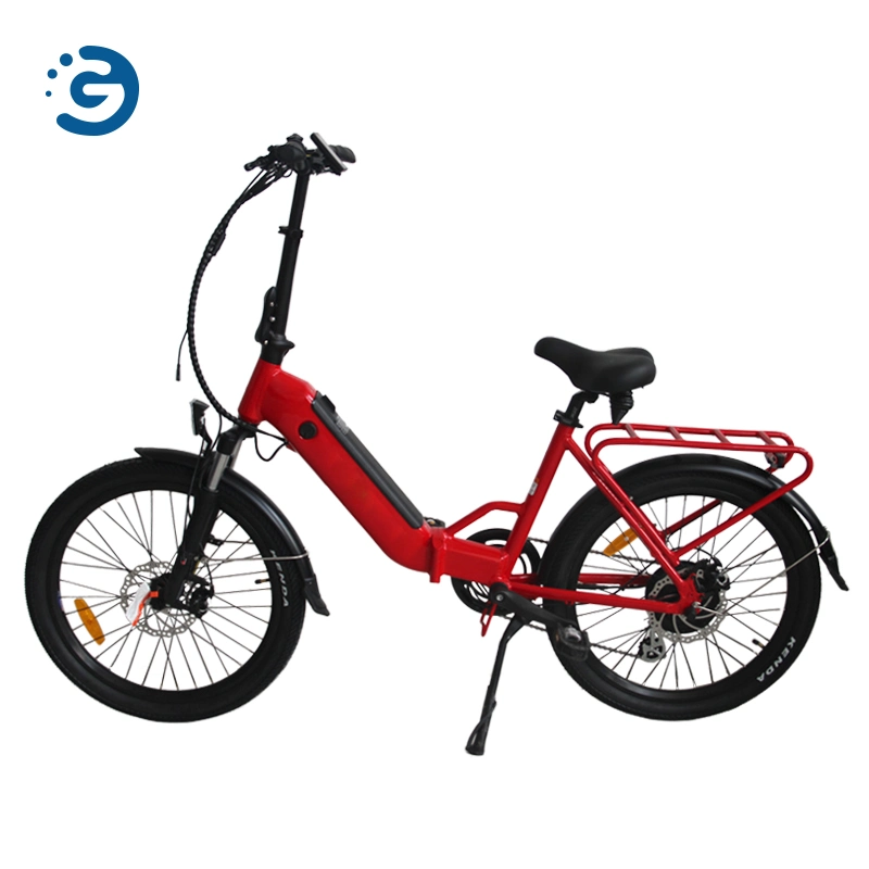 Light Weight Fast 20 Inch Electric Bicycle 500W Motor Adult Folding E-Bike