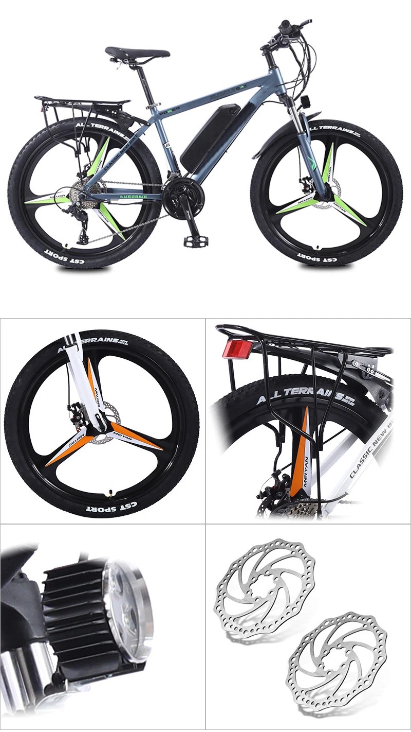 Factory Wholesale Lithium Battery Electric Bicycle Mountain Bike for Sale
