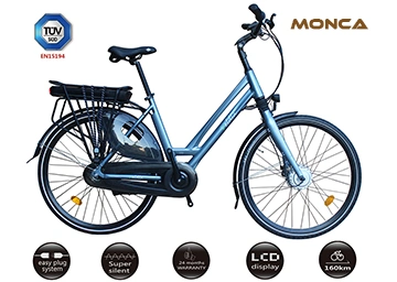 2017 Ergonomic Design Folding E-Bike 36V 500W Motor Scooter Electric Folding Bike City E Bicycle