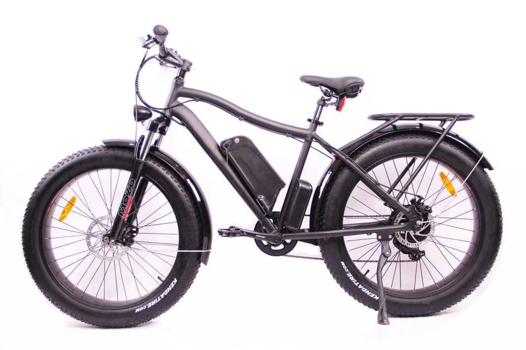 Strong Black Frame 48volts 750watts City Snow Electric Bike Bicycle Ebike with Bafang Motor