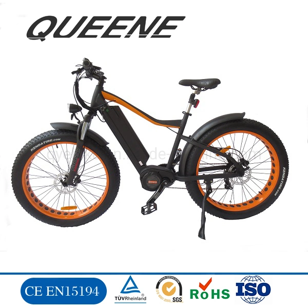 Queene/48V Hidden Battery Mountain Electric Bicycle MID Drive Ebike Bafang G510 Electric Bike