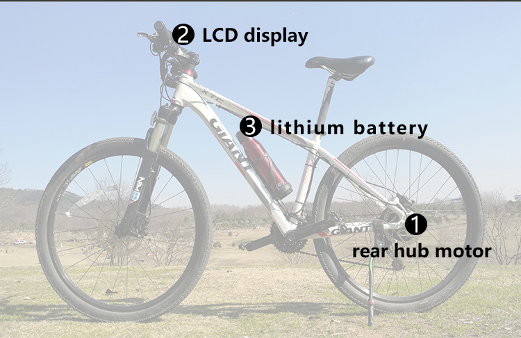 High Efficiency 250W/350W 26 28 Inch Front Wheel Electric Bike Kit for Electric Bike