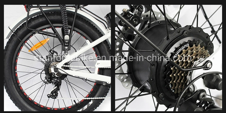 Fat Tire Electric Bike 500W 48V 15ah Folding Ebike Chinese Factory Direct