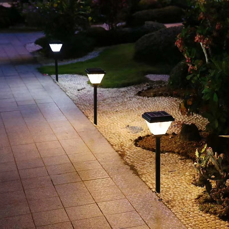 Wholesale Price Wholesale Waterproof Outdoor Garden Pathway 1W Solar Landscape Light with Warm White