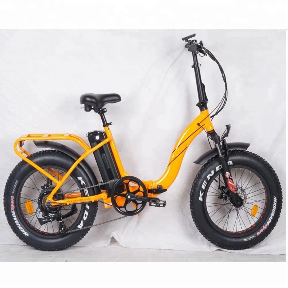 2019 20inch Fat Tire Low Stepfolding Ebike Fat Tire Beach Electric Bicycle Bike