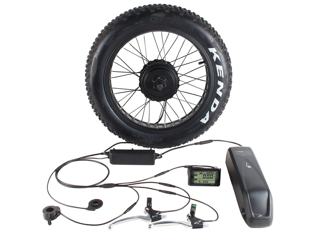 High Quality 500W 48V Geared Snow Bike Kit Electric Fat Tire Bike Bicycle Motor Conversion Kit