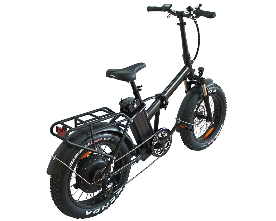 Mountainbike Full Suspension Dirt Electric Bike 500W 1000W Fat Folding E Bicycle