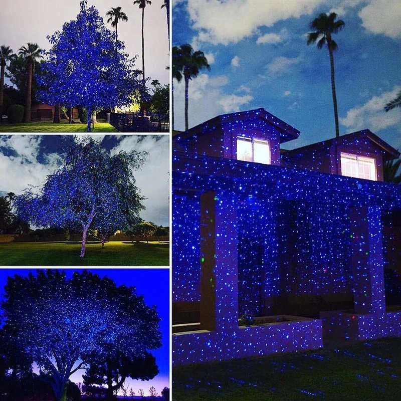 Factory Price Wholesale Outdoor Laser Cristmas Projector Lights for Outdoor Christmas Decorations Luces De Navidad Proyector