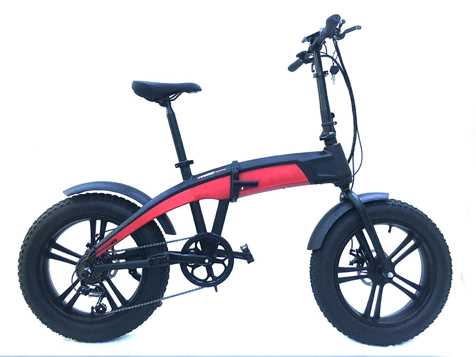 High Quality Customized 26 Inch Folding Electric Fat Tire Bike for Sports