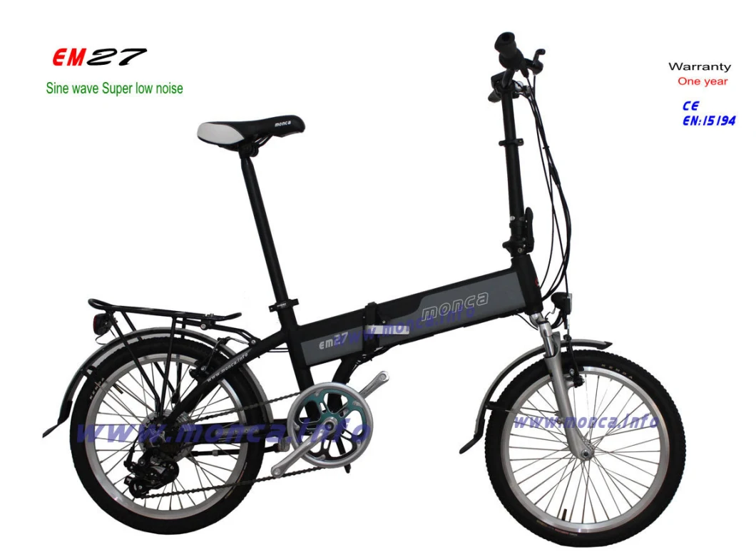 2017 Modern Looking Electric Folding Bicycle Shimano New Design Folding Ebike
