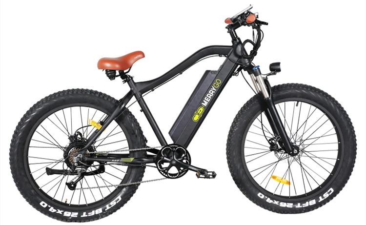 26 Inch Hidden Battery Fat Tire Electric Bicycle Electric Mountain Bike