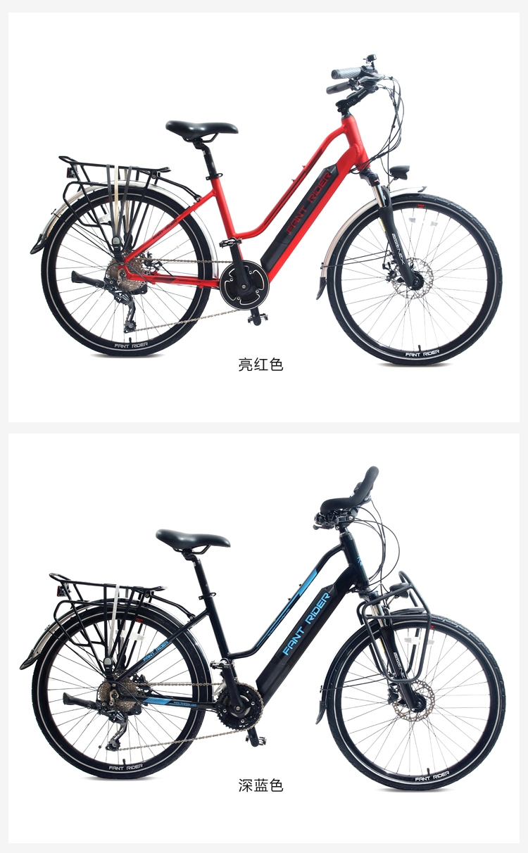 26inch Lady Electric Mountain Lithium Pedal Assistant Motor Power Electric Bike /Ebike/E-Bike/Jiangsu
