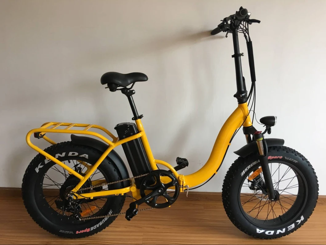 2019 20inch Fat Tire Low Stepfolding Ebike Fat Tire Beach Electric Bicycle Bike
