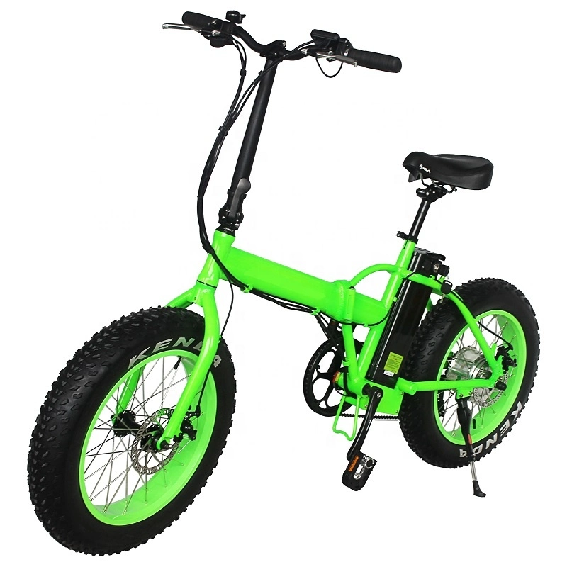 20 Inch Mini Electric Folding Fat Bike/Electric Snow Bike/Foldable Electric Bicycle Mz-174