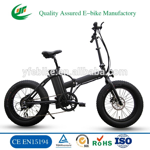 500/750W Big Power Fat Tire Electric Bike/Snow Ebike/ Super Electric Beach Cruiser Bicycle