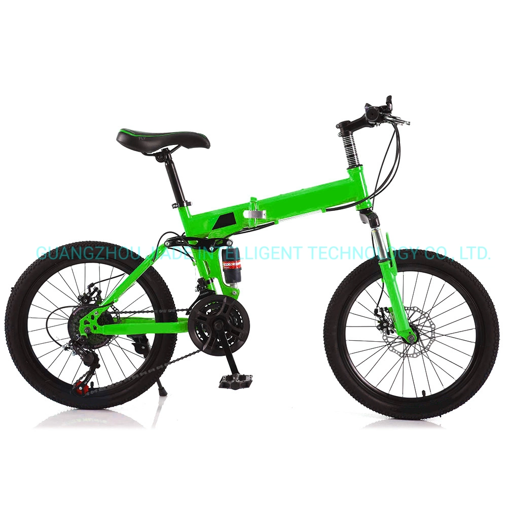 Jd-B-20A02 Foldable Mountain Bike Full Suspension Dirt Bike 20 Inch Bicycle