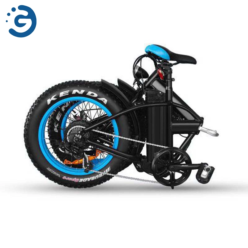 Fat Tire E-Bike 48V 500W Fold E-Bike Fat Tire Adult Electric Bicycle