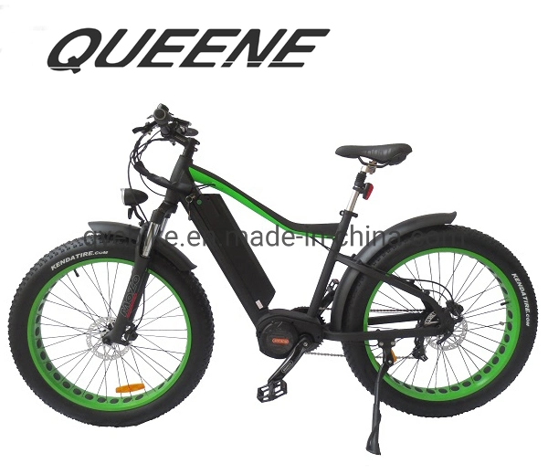 Queene/Full Suspension Mountain Fat Tire Electric Trek Bike Bafang G510 Ebike