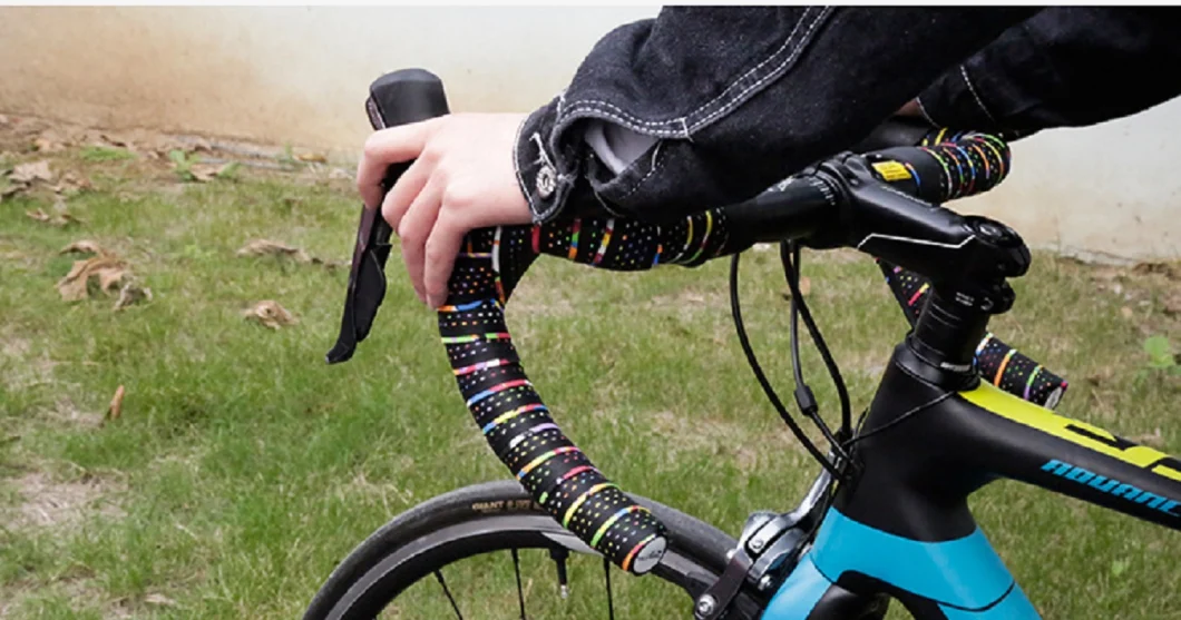 Bicycle Handle Wraps Breathable Non-Slip Handlebar PU Straps Racing Bike Road Bike Mountain Bike Esg16744