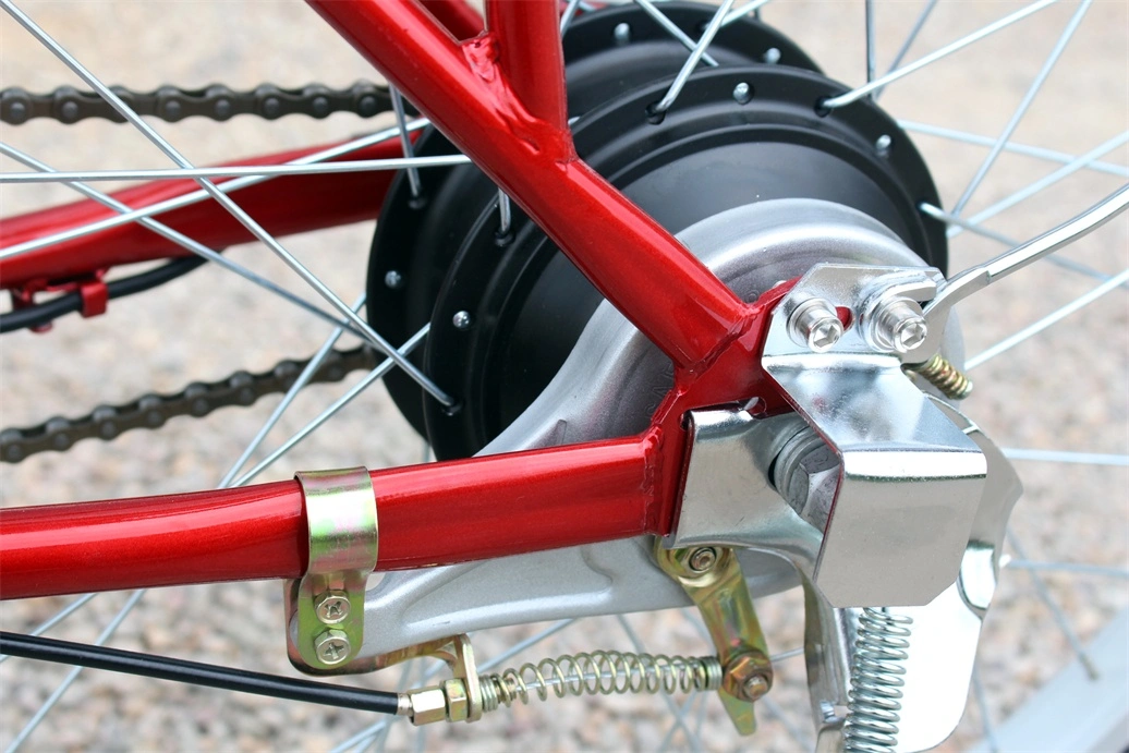 En15194 26inch Red Lady Electric Leadacid Lithium Pedal Assistant Motor Power Electric Bike /Ebike/E-Bike