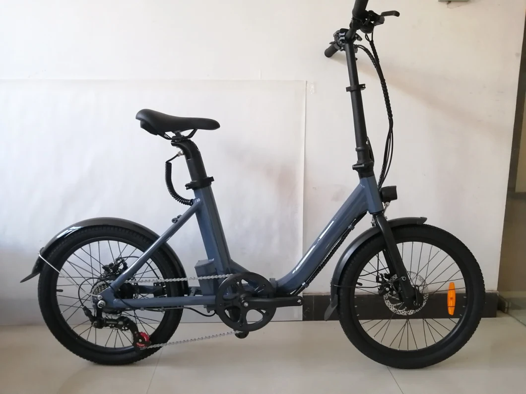Free Sports Assistant Cycling 6 Speed Foldable Bike Electric Scooter Folding E-Bike Bicycle
