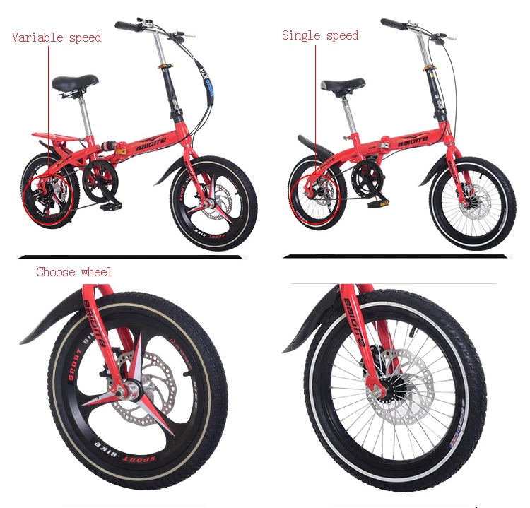 China Manufacturer of Wholesale Mini Bike City Foldable Bike