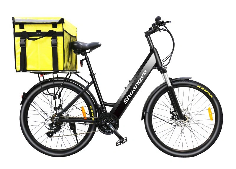 Long Range Take-Away Fast Food Delivery Electric Bike Cargo E-Bike