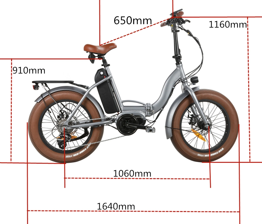 Lithium Battery Folding E Bike/Folding Electric Bike/Mini Bicycle/Foldable Ebike 48V