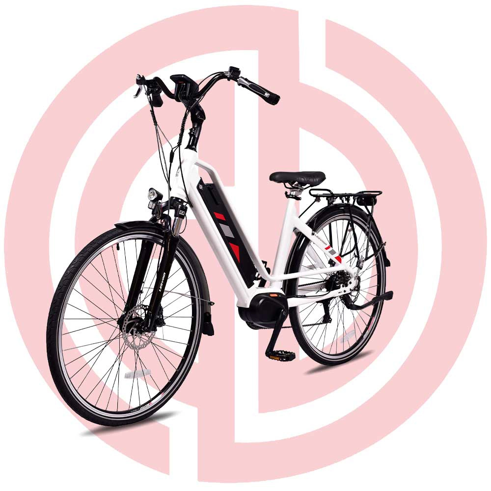 36V 2ah Front/Rear Disc Brake Bike Electric Bike Adult City Bike