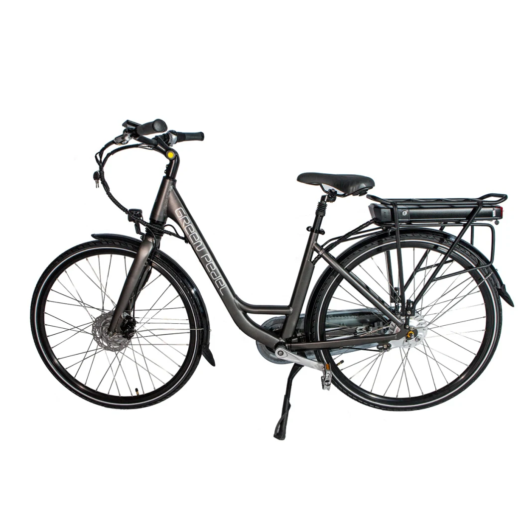 Greenpedel China Wholesale 36V Rear Rack Battery Electric Bicycle Pedal Assist Electric Bike Urban E Bike