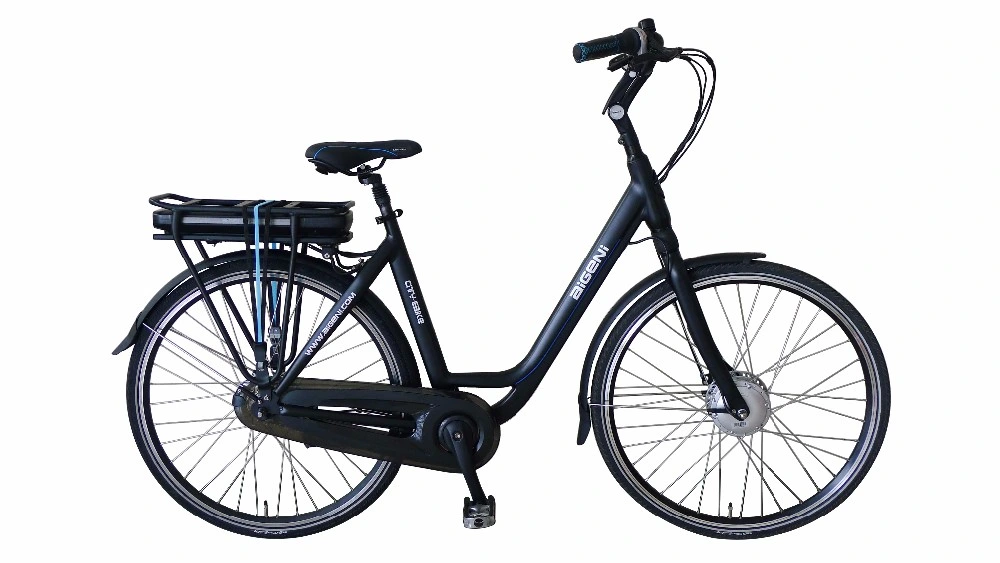 Popular adult green electric bike 36V 250W city e-bike with CE,cheap city electric bike