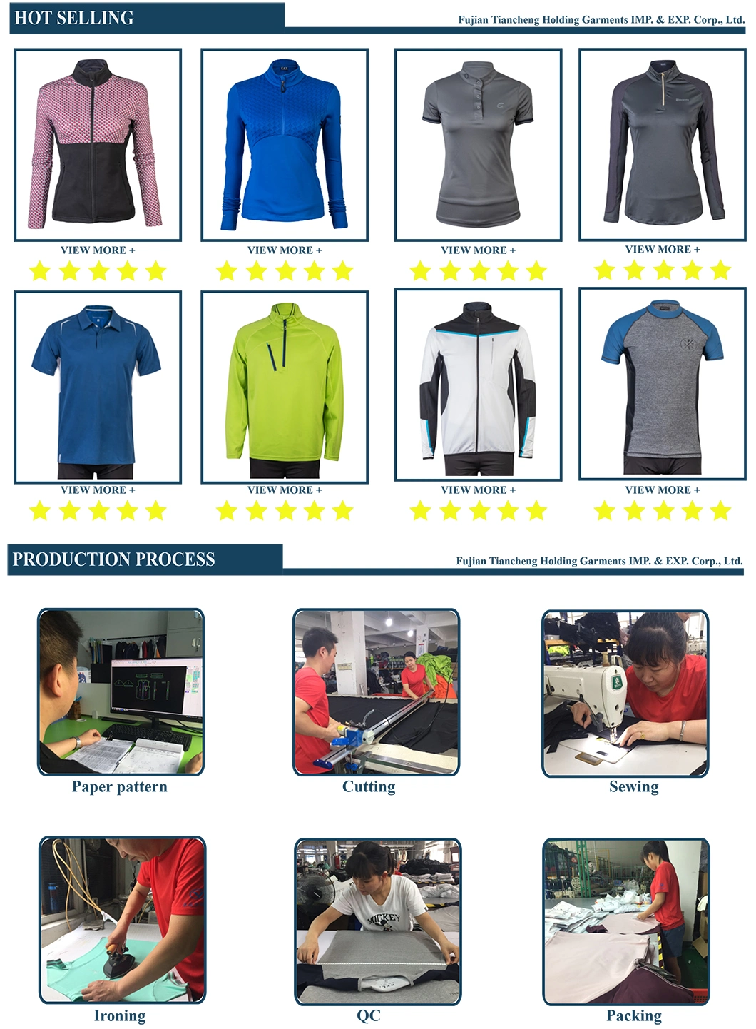 Wholesale Men's Specialized Fashion Outdoor Blue Knitted Sports Polo Shirt