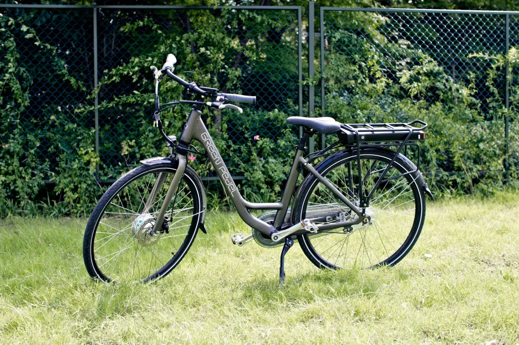 Greenpedel Electric Bike Manufacturer 700c Women Urban Step Through Electric City Bike