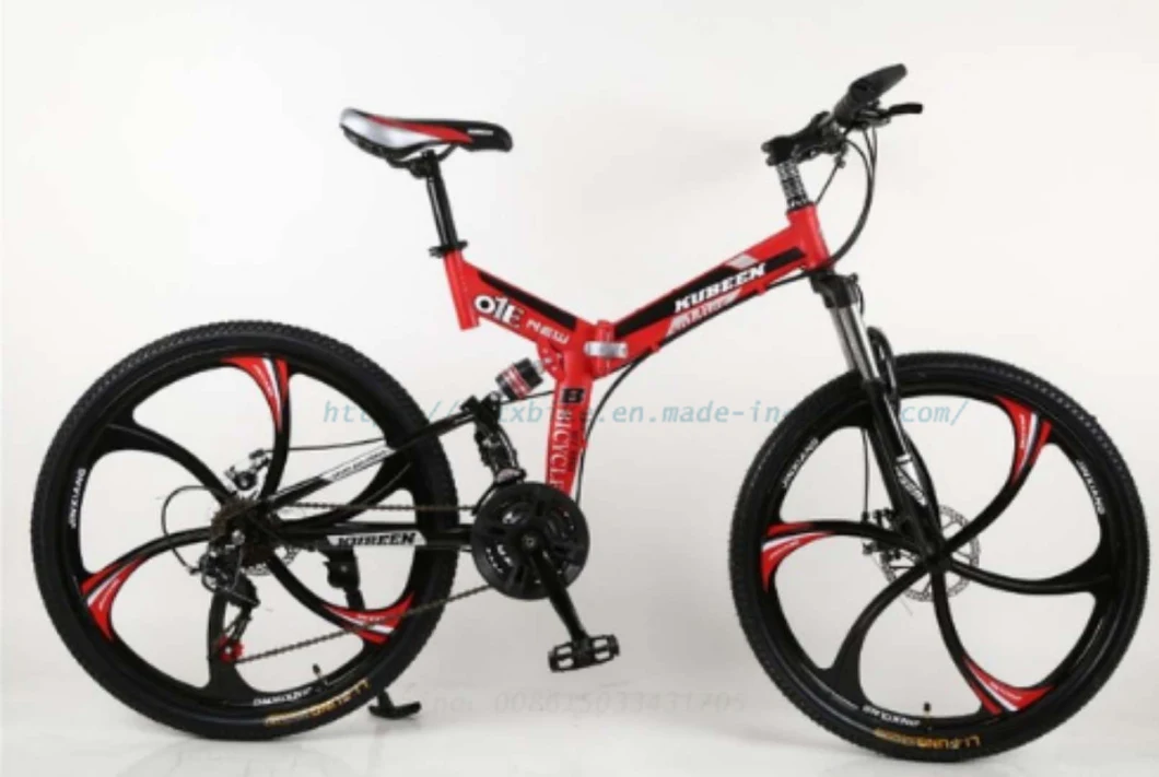 MTB Foldable Mountain Bikes, Urban Leisure Sports Bikes Folding Bike Mountain Bicycle