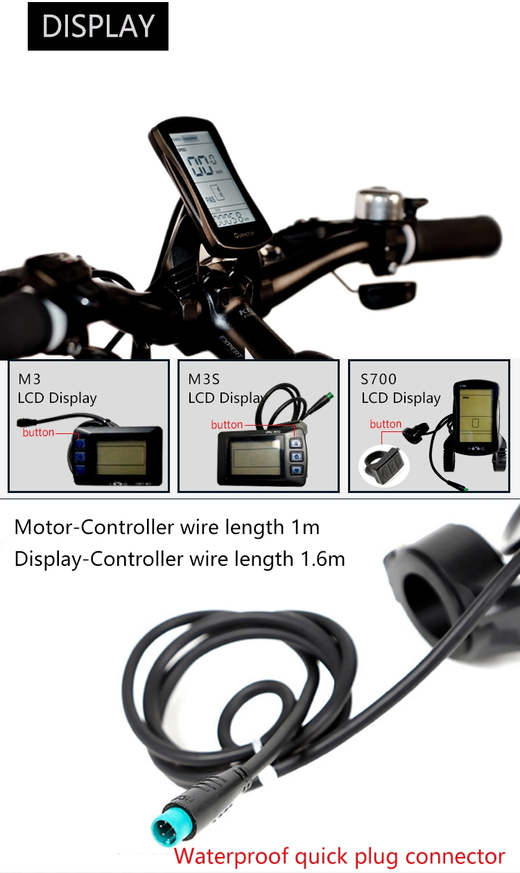 High Efficiency 250W/350W 26 28 Inch Electric Bicycle Conversion Kit for Electric Bike
