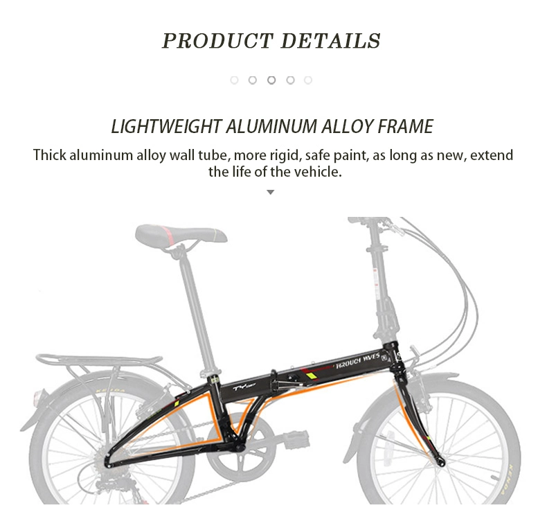 Small Wheel Bicycle Folding Bike 20 Inch 7 Speed, Folding Bike 20 Inch Aluminium Alloy