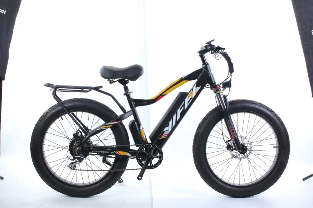 750W Li-ion Battery Bafang Electric Fat Tire Bike for Adult 26inch