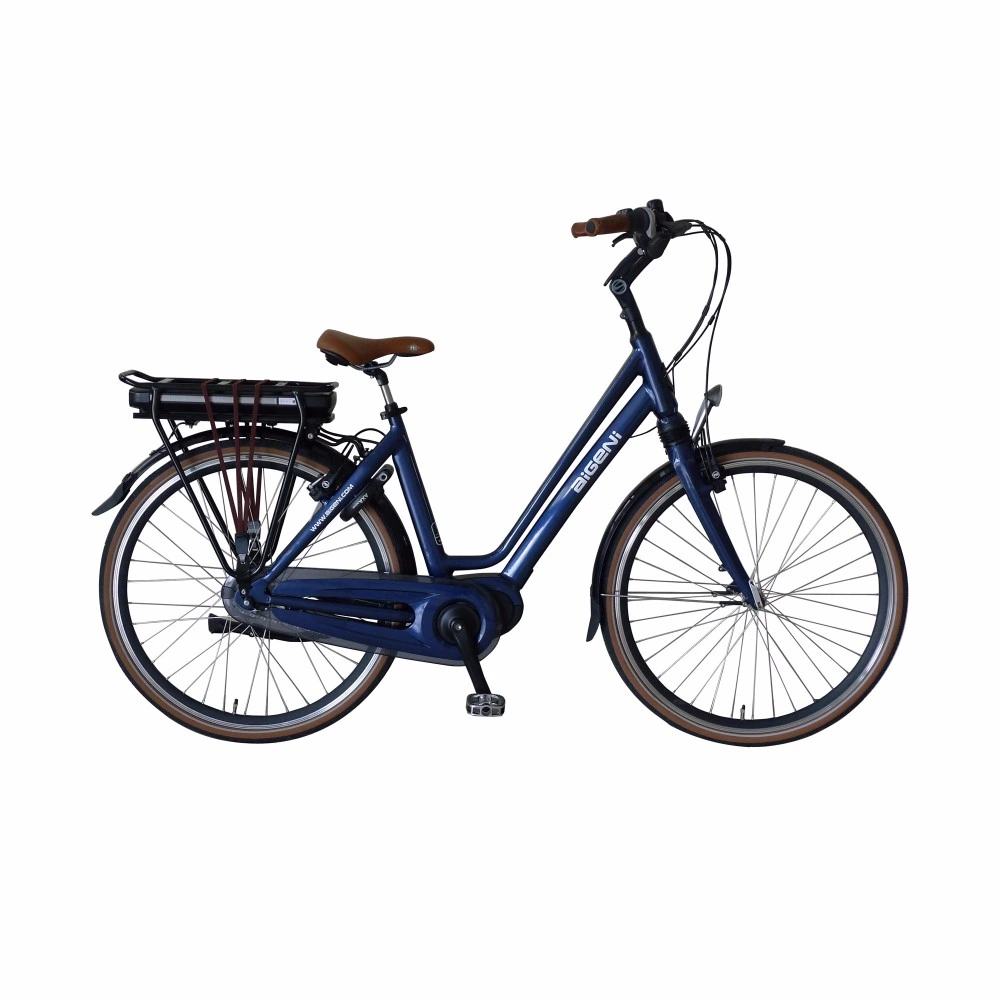 2020 Adult Aluminum Alloy Electric City Bikes with Bafang MID Motor