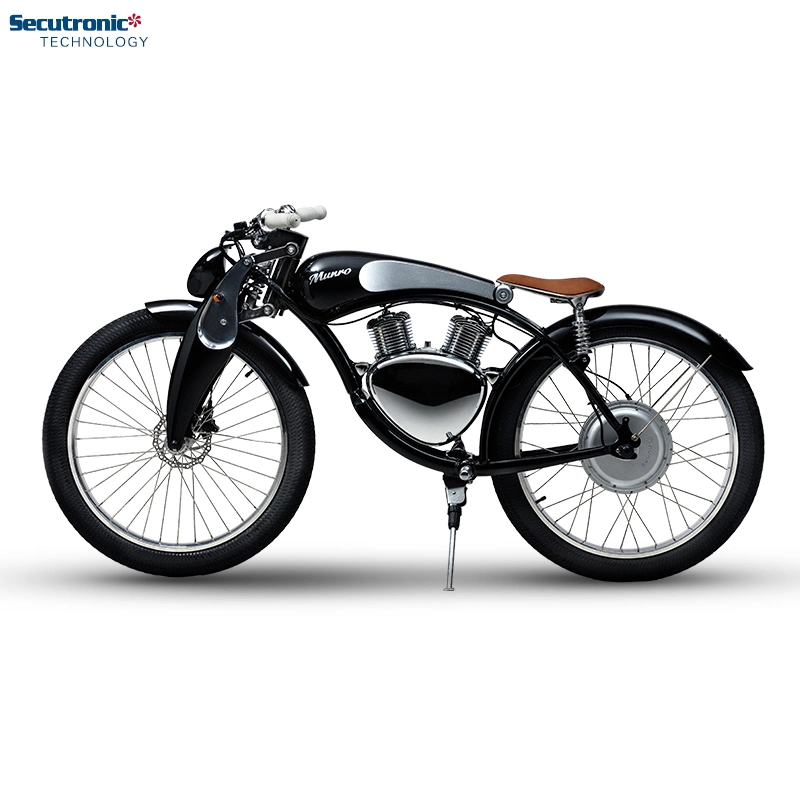 Fashionable Munro 2.0 Electric Bicycle Ebike Vintage Retro Electric Bike with Pedals