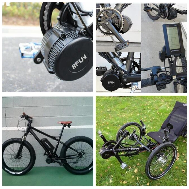 36V 350W Electric Bike Bafang MID Motor Kit with Ce