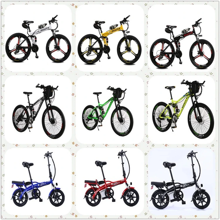 20 Inch 250W/350W/500W Folding Fat Tyre Electric Bike